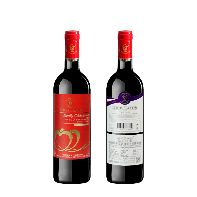 路易拉菲家族喜庆干红葡萄酒12度